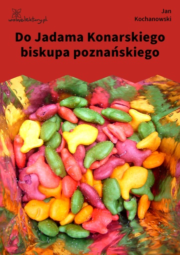 Do Jadama Konarskiego biskupa poznańskiego