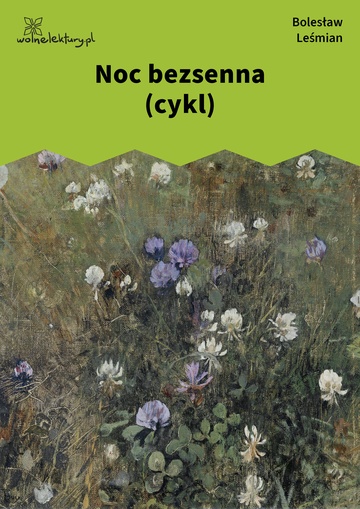 Bolesław Leśmian, Łąka (tom), Noc bezsenna (cykl)