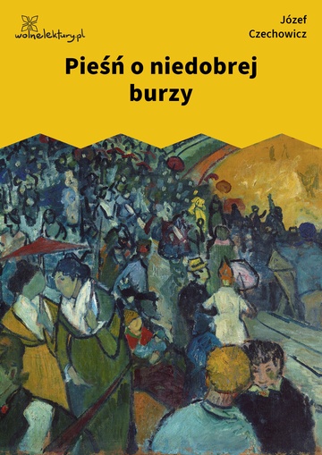 Pieśń o niedobrej burzy