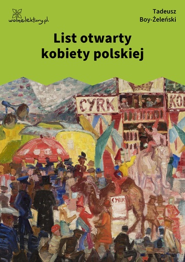 List otwarty kobiety polskiej